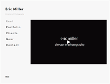 Tablet Screenshot of millervisuals.net